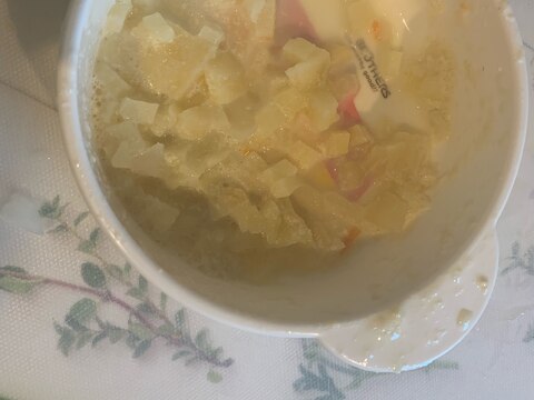 離乳食★豆乳リンゴスープ